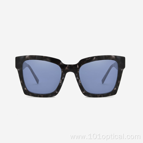 Square Angular Acetate Women`s Sunglasses